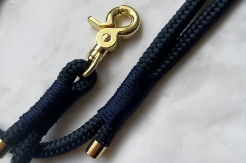 Navy Rope Lead