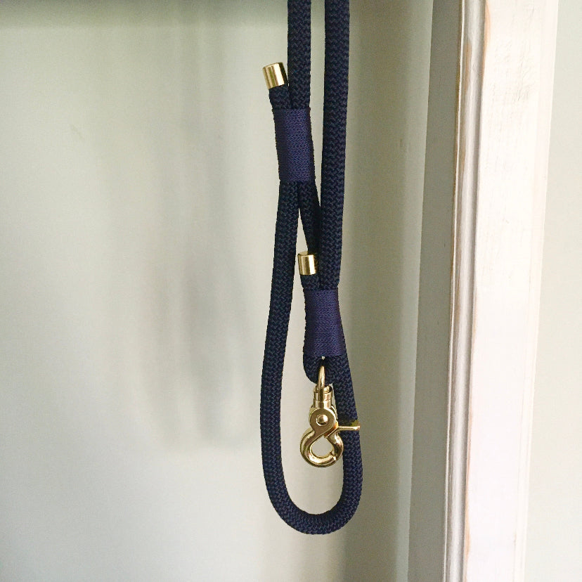 Navy Rope Lead