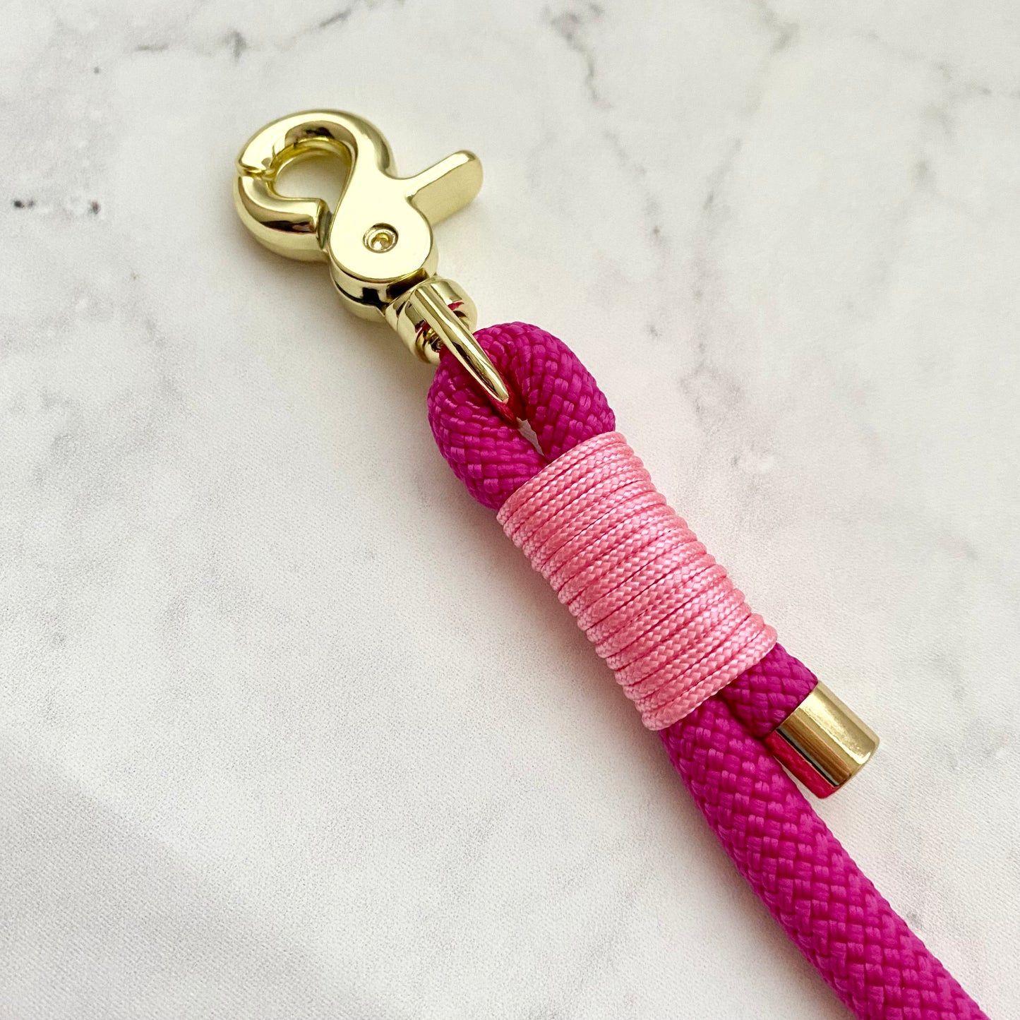 Bright Pink Rope Lead