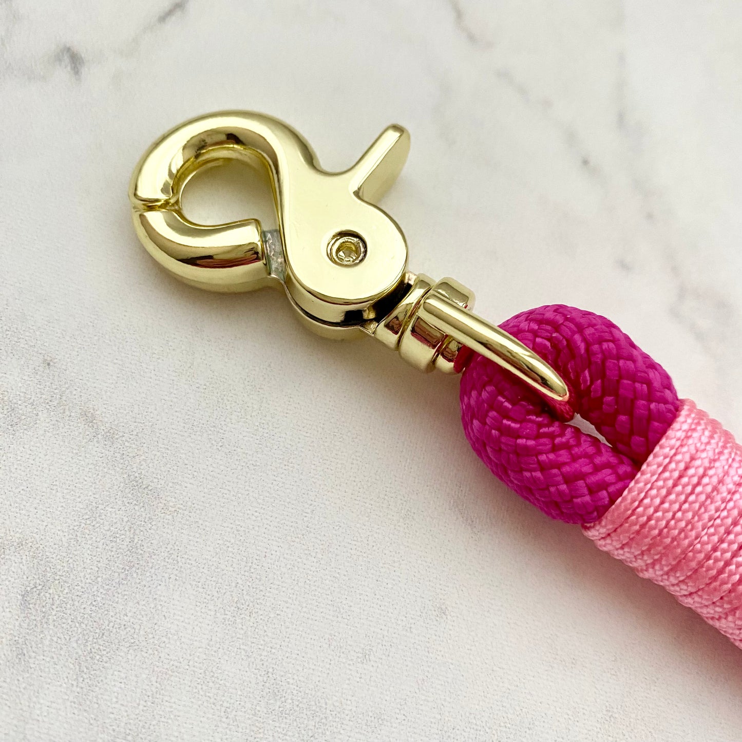 Bright Pink Rope Lead